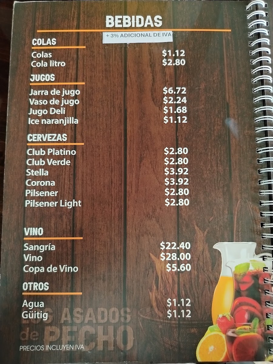 Menu Los Asados De Pecho-2